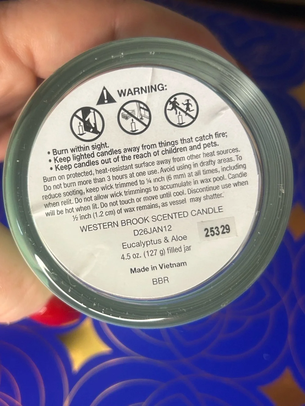 Western Brook “Smells Like I Paid Full Price” Eucalyptus & Aloe Scented Candle